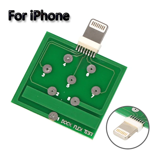 For Iphone Зарядная док-станция гибкий легкий USB тестовая плата инструмент для iPhone 8 7 6 6S Plus U2 Android микро USB смартфон ремонт - Цвет: For Iphone