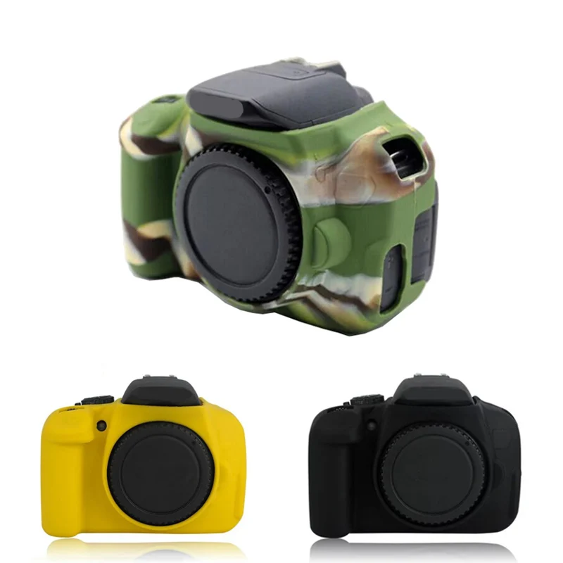 Чехол для портативной камеры силиконовый резиновый чехол Canon EOS 700D 650D 600D Kiss X5 X6 X7i