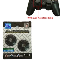 for sony playstation 4 ps4 slim pro ps3 xbox one better aiming increase enhance durable silicone rubber soft aim assistant ring