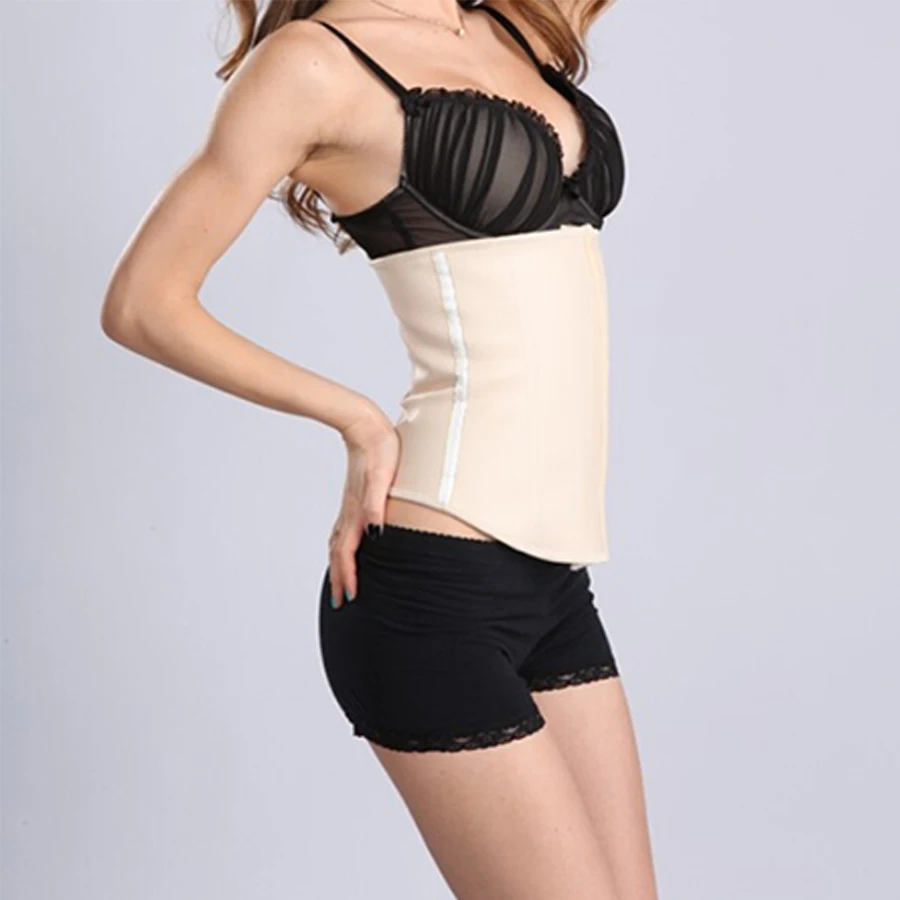 Хит утягивающий корсет для тела Женский из 4 стальных костей пояс похудения