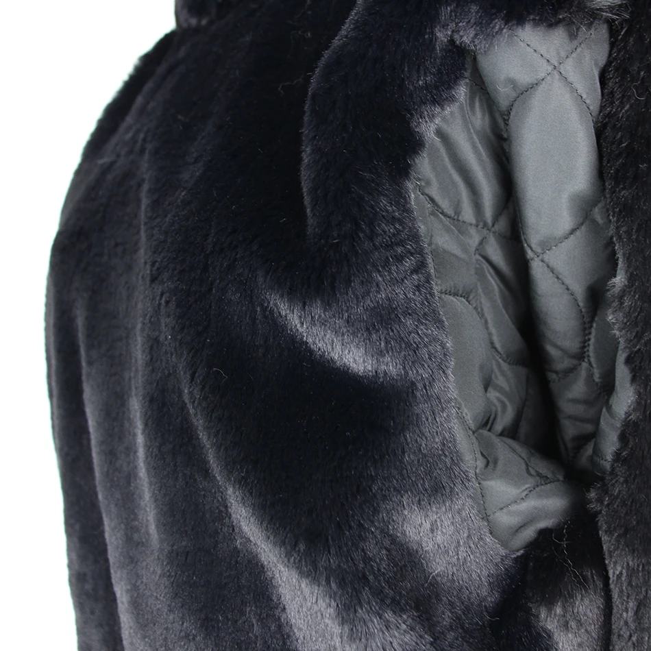 OFTBUY новинка 2019 настоящая меховая парка пальто зимняя куртка для женщин большой