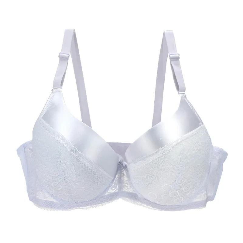 UIECOE бюстгальтер большого размера женский кружевной тонкая чашка лифчик мягкий