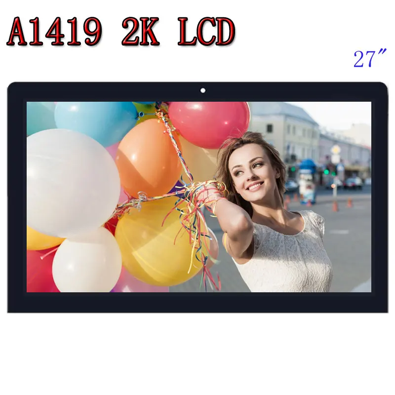 ЖК экран A1419 2K LM270WQ1 SD F1 F2 со стеклом в сборе для iMac 27 дюймов конец 2012 2013 ME088 ME089 MD095 EMC