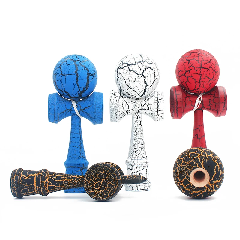 Высококачественные деревянные наружные спортивные игрушки Kendama трещины бука деревянные игрушечные мячи для детей и взрослых игрушки открытый мячик для жонглирования подарок на день рождения
