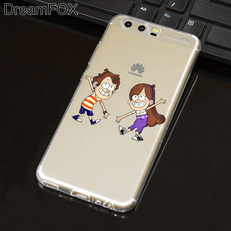 DREAMFOX L531 Gravity Falls Soft TPU Silicone Case Cover For Huawei P8 P9 P10 Lite Plus 2017 Honor 8 Pro 9 6X |