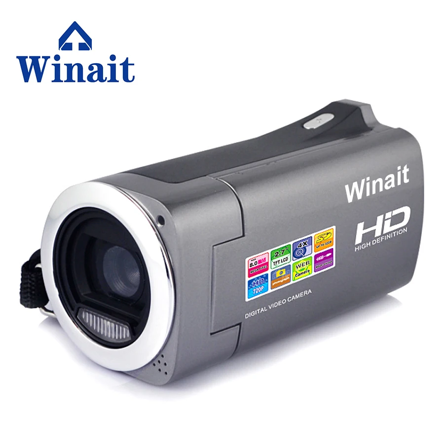 

WINAIT hot sell HD 720P HDV-828 digital video camera with max 8mp free shipping