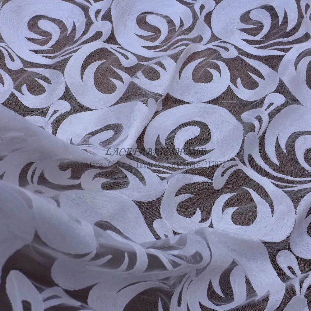Женское платье из полиэстера с блестками на сетчатой вышивке 1 ярд|sequin fabric yard|white