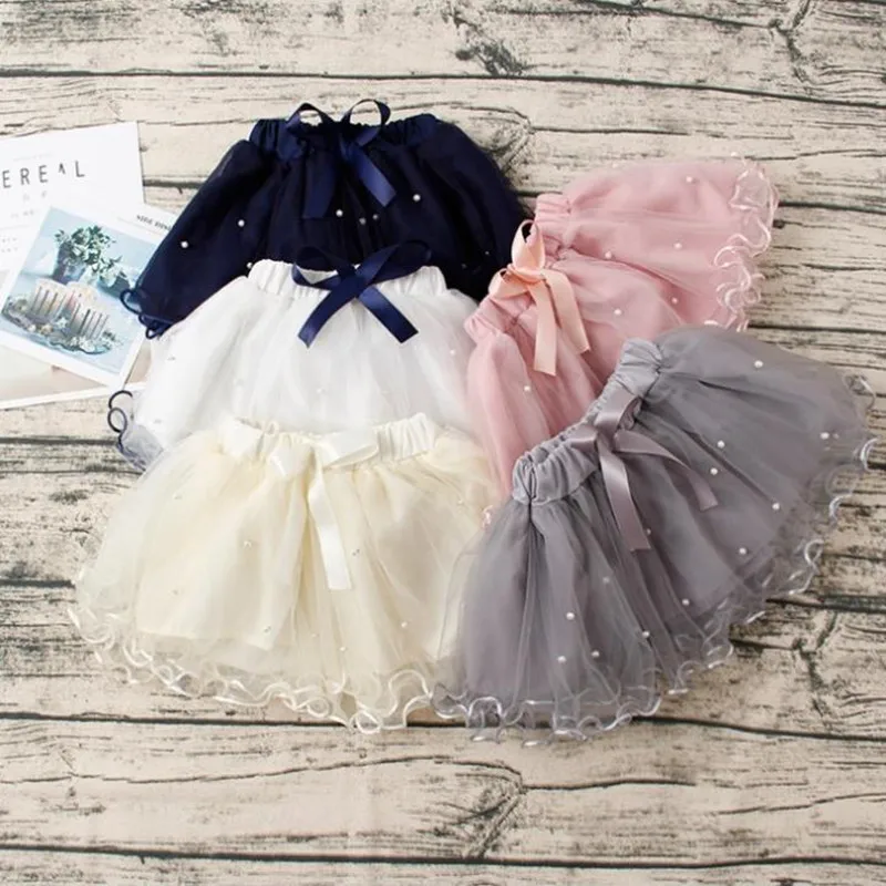 

DFXD Toddler Baby Girl Skirt 2018 New Spring Princess Pettiskirt Korean Children Clothing Kids Tutu Skirt Baby Costumrs 2-8Years
