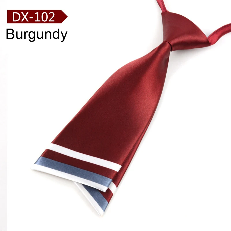 Burgundy Модные женские, дамские, детские, Профессиональная форма, галстуки, женские, студенческие, для колледжа, банка, отеля, персонала, женские галстуки-бабочки - Цвет: Burgundy