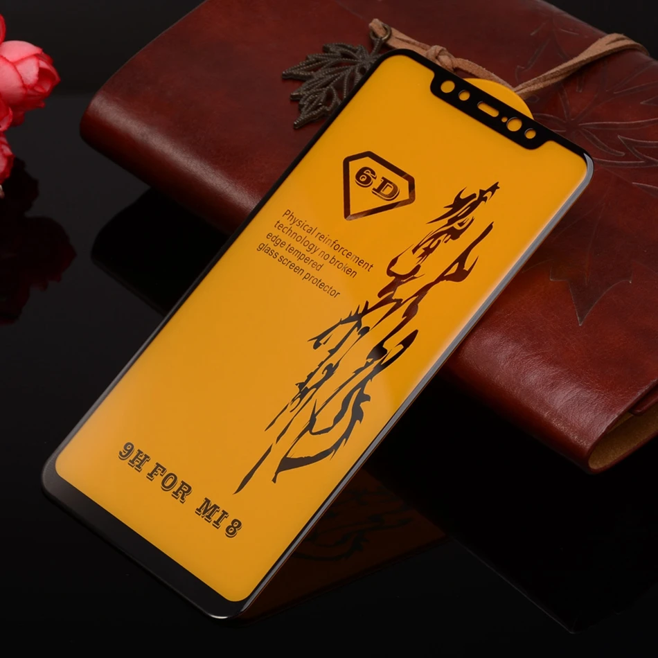 6D закаленное стекло для Xiao mi Red mi Note 7 6A mi 8 Защитное стекло для Red mi 7 Note 6 Pro 5 Plus mi 9 A1 A2 Lite защита экрана