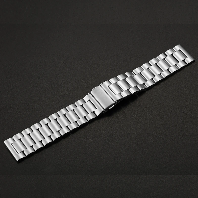 Ремешок с пряжкой из нержавеющей стали для мужских и женских часов зажим