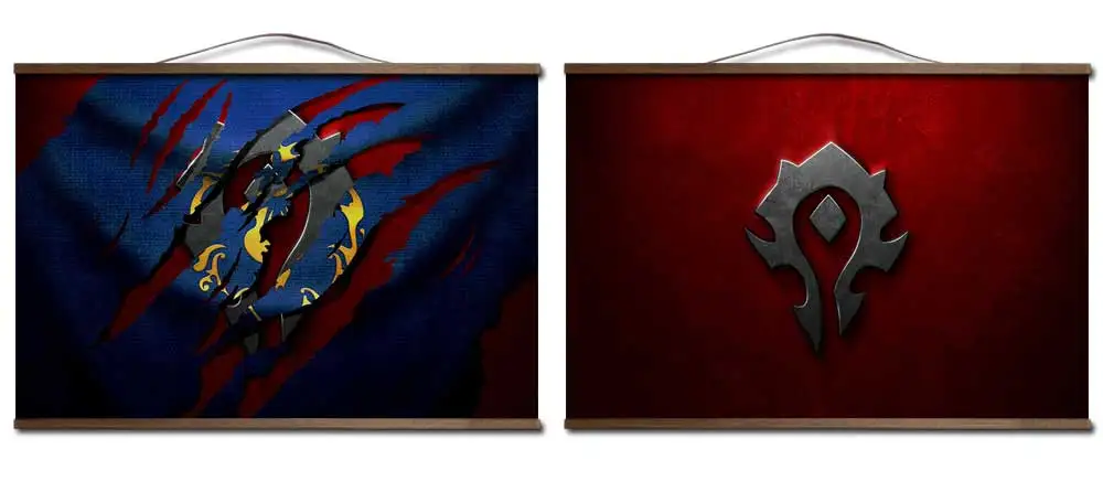 Плакат для World of Warcrafts lllidan Stormrage постеры печати на холсте украшения живопись с твердой древесины Висячие свиток
