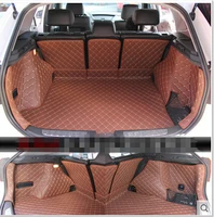 Good quality! Special car trunk mats for BMW X1 E84 2015-2009 waterproof cargo liner mat boot carpets for X1 2012,Free shipping