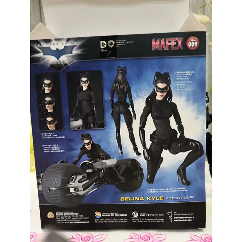 DC Лига Справедливости Супер герой MAFEX MAF Бэтмен 017 Женщина кошка 009 фигурка