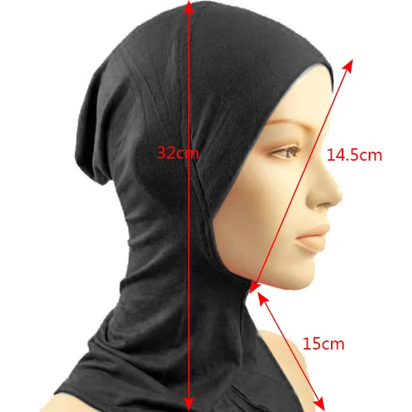 Под шарф шапка Bone Bonnet мусульманский головной убор для шеи Мусульманский новый|hijab