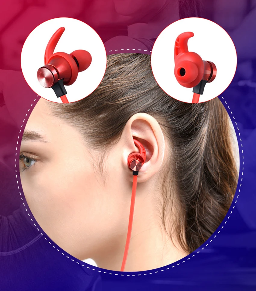 Новые Bluetooth наушники IPX5 водонепроницаемые наушники MP3 плеер стерео гарнитуры беспроводные для спорта микрофон TF карта телефон xiaomi