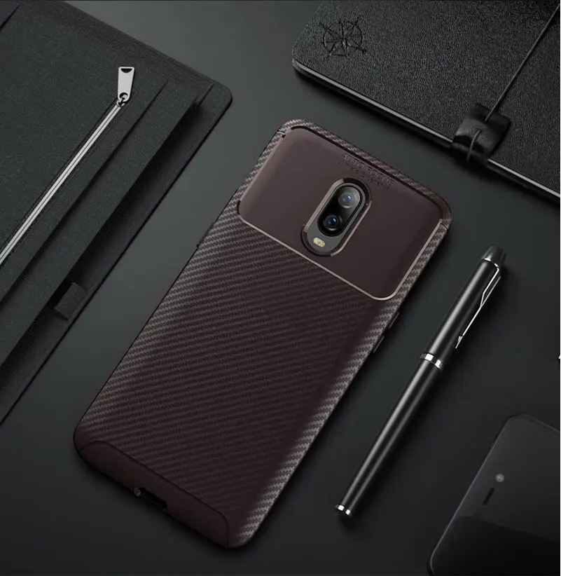 Роскошный чехол для телефона OnePlus 6T oneplus 6t Броня Fundas Мягкий силиконовый One plus 6 S 1 +
