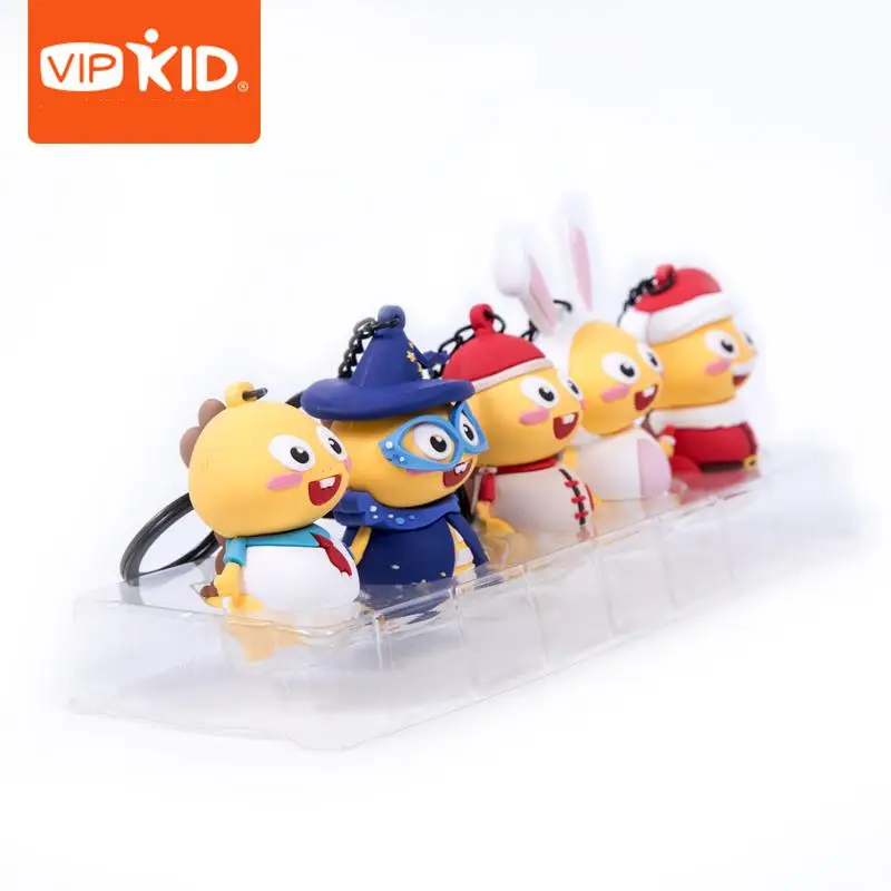 3 d ручная работа ключ еомплект на цепочках VIPKID x Dino содержит пять жизненных