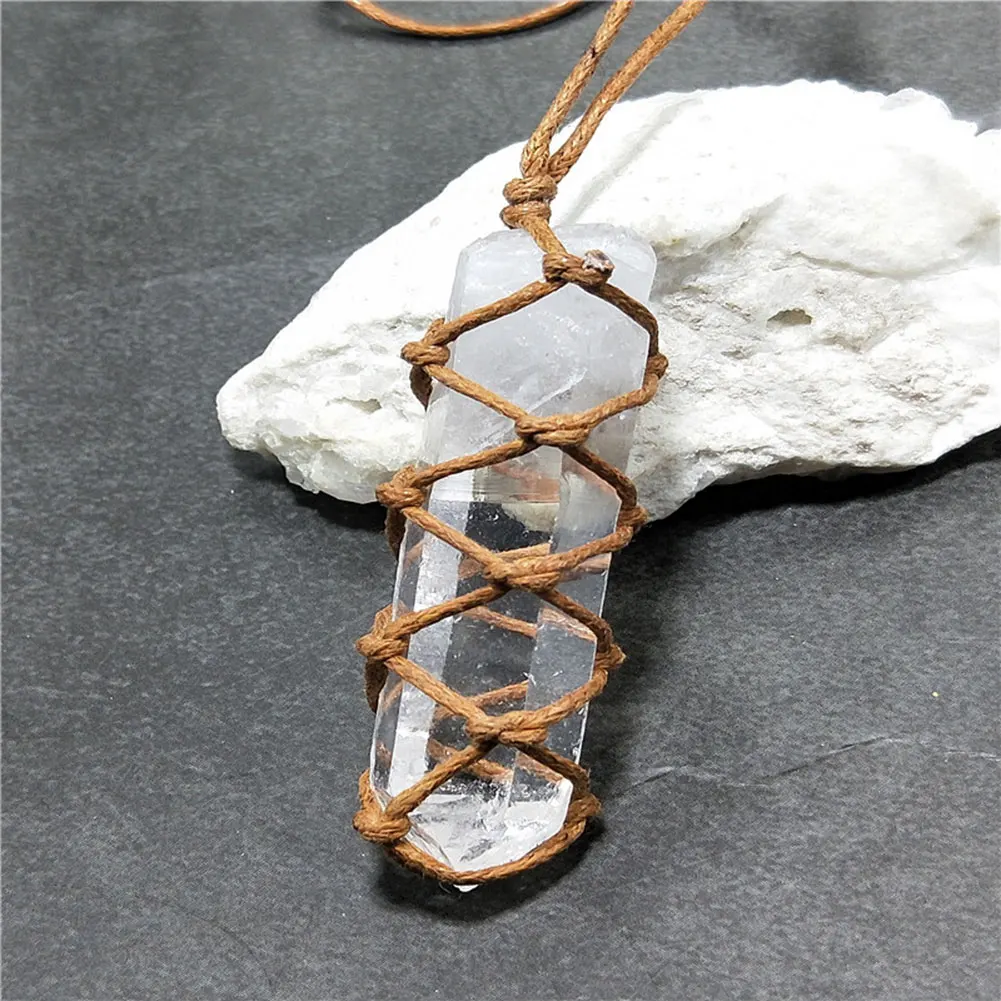 Натуральный белый кристаллы аметиста, кварца кулон ИСЦЕЛЕНИЕ DT Gemston жезл для рейки для украшения домашнего украшения личные аксессуары