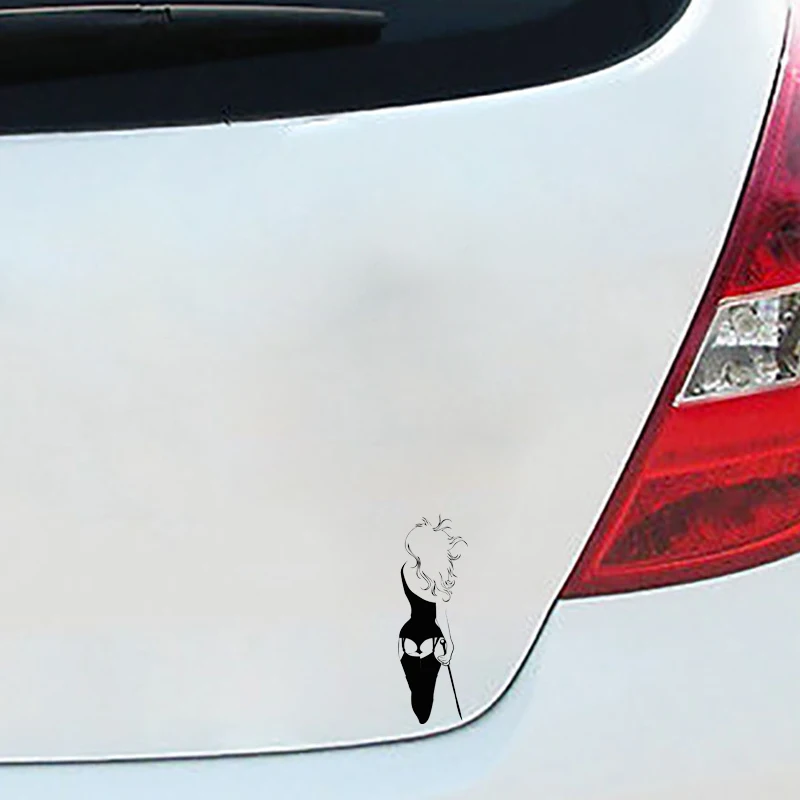 Привлекательная фигурка YJZT 5 1*15 4 см фотонаклейка черного/серебряного цвета