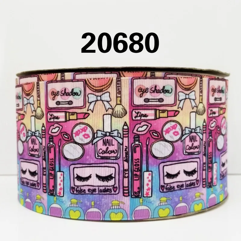 Бесплатная доставка 50 ярдов мультфильм Единорог печатных grosgrain ленты 20903 | Дом и