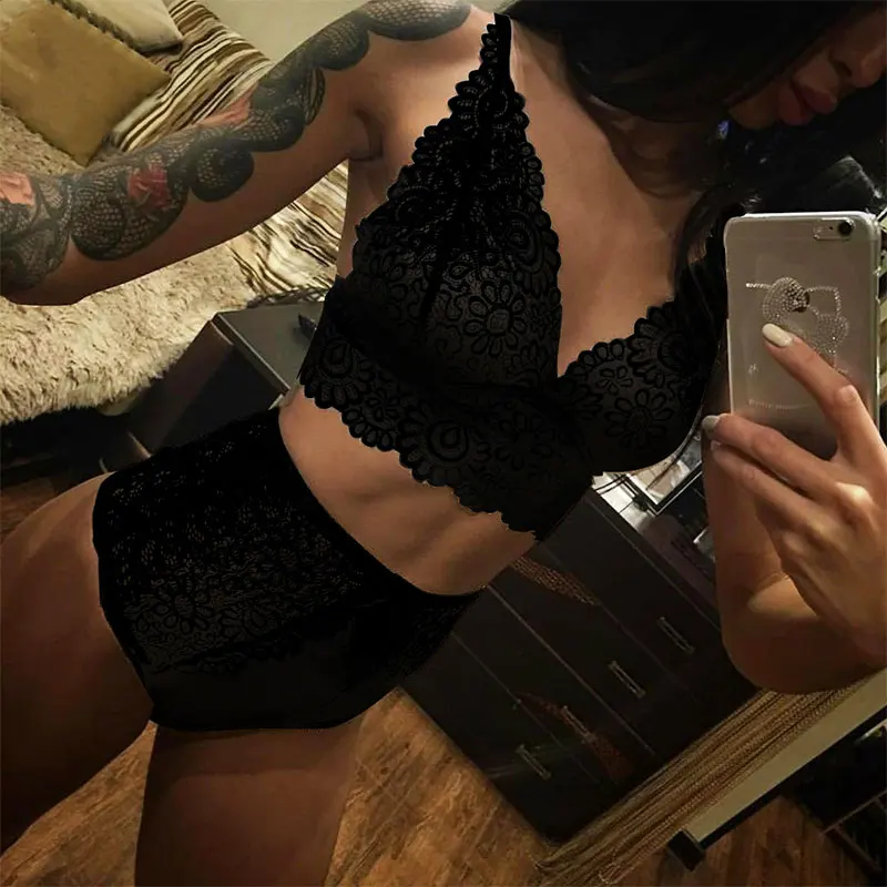 Новинка Лидер продаж кружевное сексуальное женское белье Комплекты Для женщин