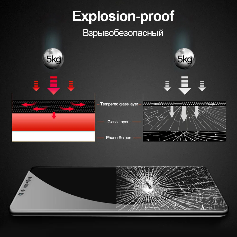Стекло для xiaomi redmo note 7 5 6 pro защитное стекло на экран xiomi ksiomi redmi note7 note5 note6 pro Закаленное стекло пленка
