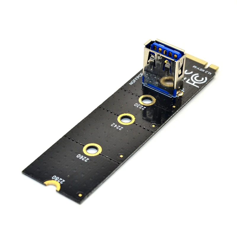 Карта расширения NGFF M.2 на PCI E X16 10 шт. карта Pcie для майнинга 2242/2230/2260/2280 мм M2 NGFF|ngff