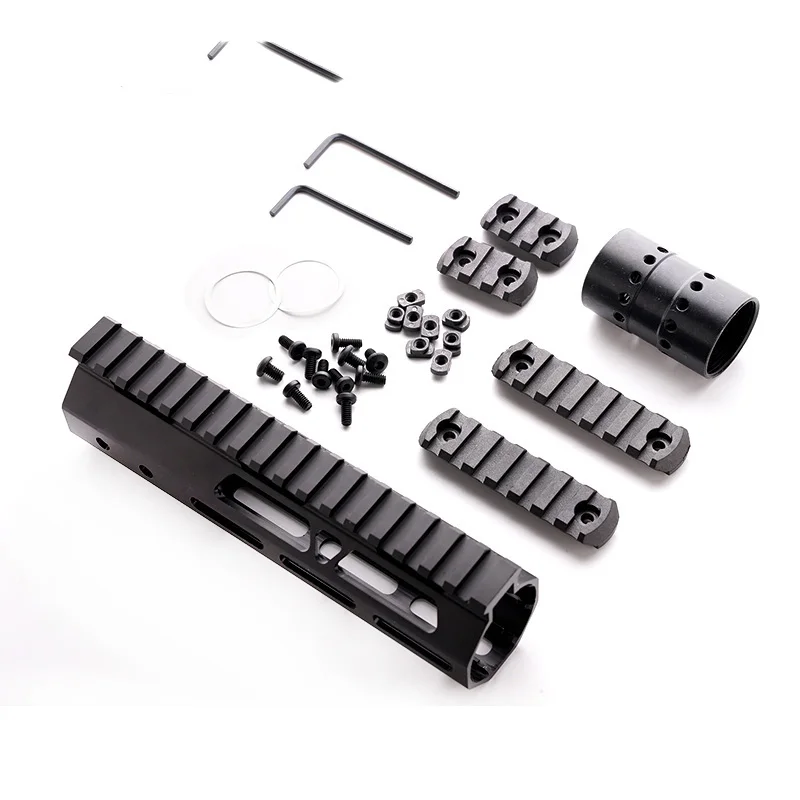 AR15 M4 M16 MLOK Тактический 7 дюймовый цельнокроеный Поплавковый винтовочный