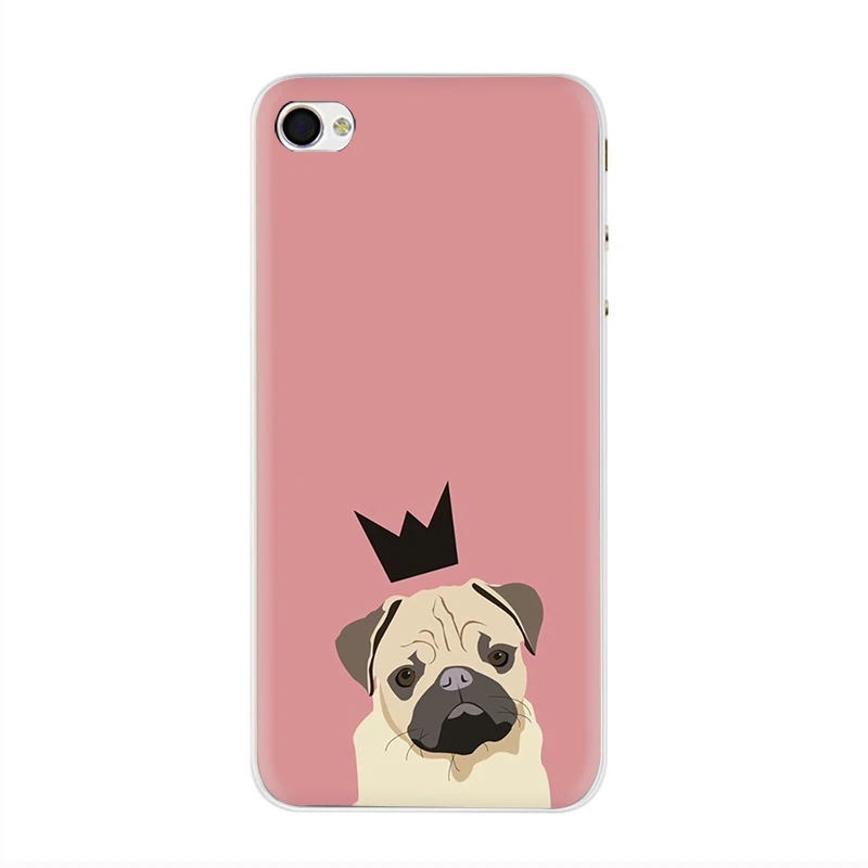 H9 Жесткий чехол с Мопсом для iphone 5 5s 5C SE 6 6s 7 8 plus X XR XS 11 Pro Max - Цвет: H9