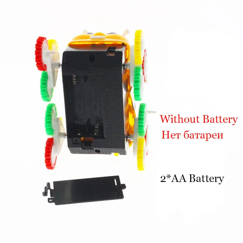 Детские игрушки милые забавные подарки Электрический цветной мультфильм 12 колес