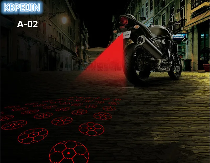 Укладки ВОДИТЬ Автомобиль Мотоцикл Лазерная противотуманная фара для