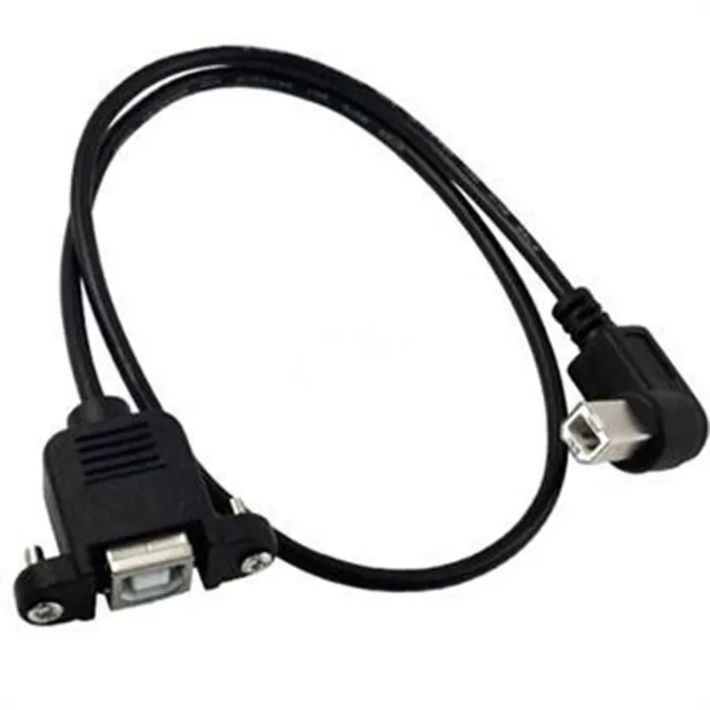 0 5 м 90 градусов прямоугольный удлинитель с разъемом USB B Папа мама|Компьютерные