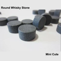 6pcs cheapest mini round column whisky stones 100 natural whiskey stone ice cube stones whiskey rock bar accessory beer cooling