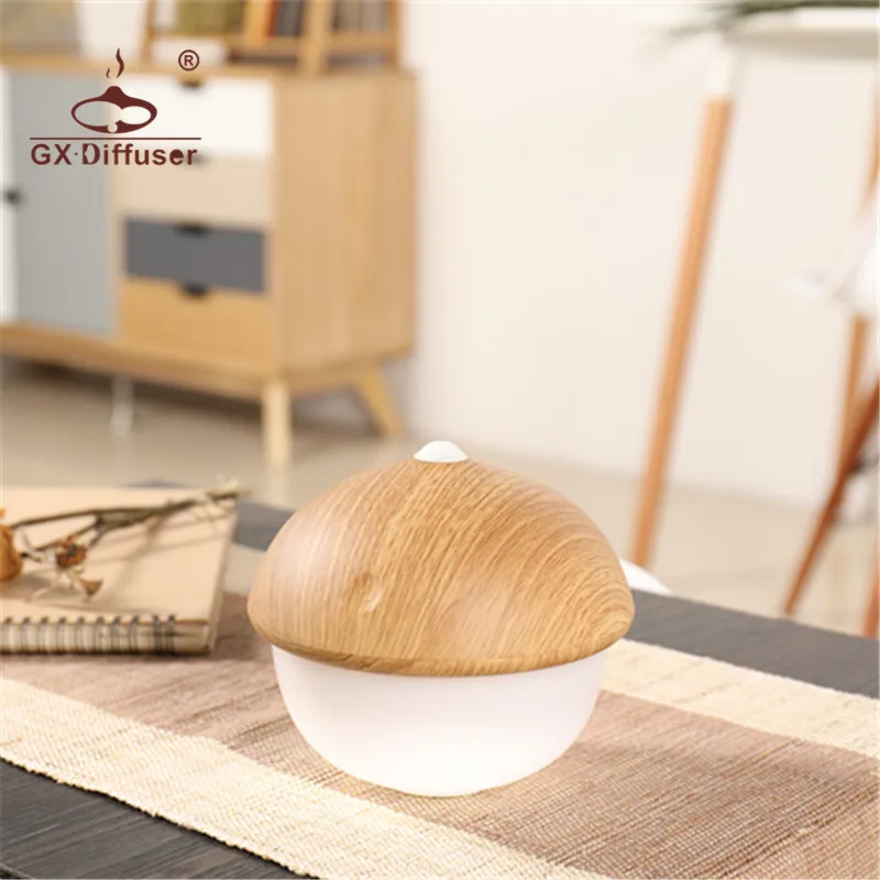 GX. Diffuser новая форма гайки USB Перезаряжаемый светодиодный ночник сенсорный для