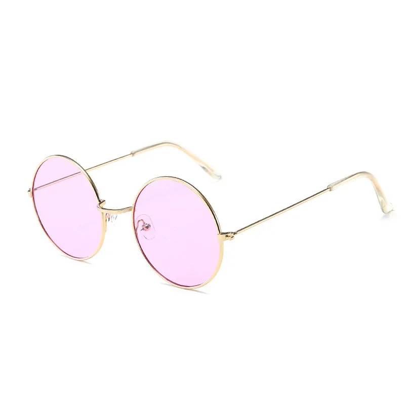 Sunglase Круглые новые солнцезащитные очки для женщин 2019 цветные линзы в стиле хип
