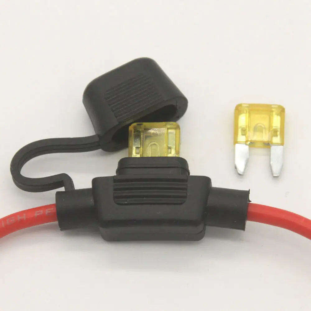 Водонепроницаемый держатель плавкого предохранителя с лезвием 4 шт. для