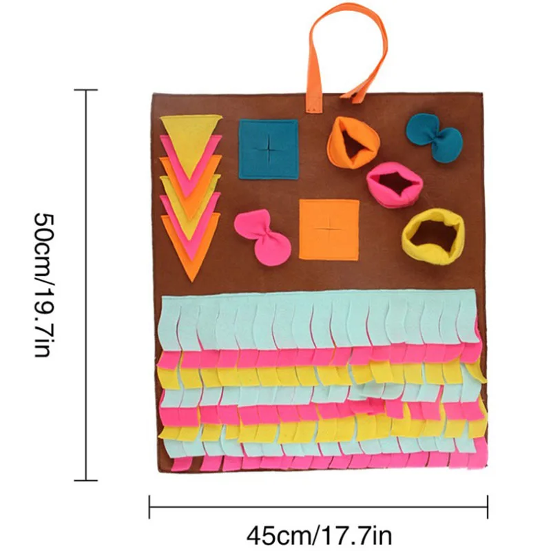 Brown dog toys Собака игрушки головоломка ароматизированный коврик Pad обучение Одеяло играть игрушка собака кошки коврик для снять стресс головоломки ароматизированный Коврик Pad год - Цвет: Brown dog toys