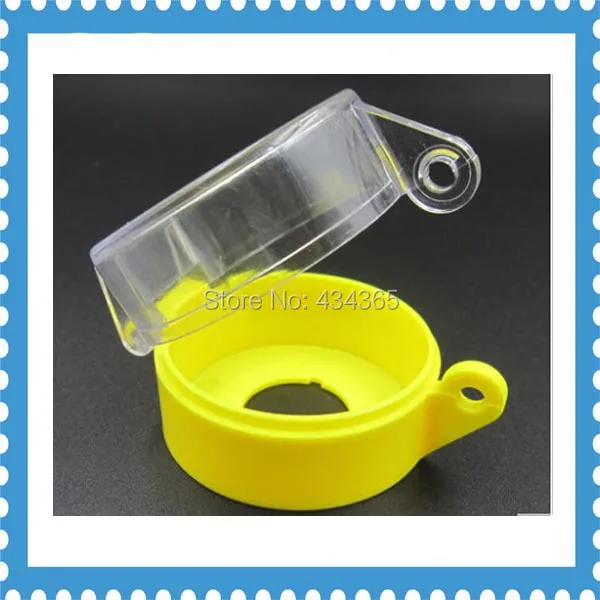 

100pcs 22mm mounting hole Yellow Plastic Emergency Stop Push Button Switch Protective Guard Cover 55x36.2mm