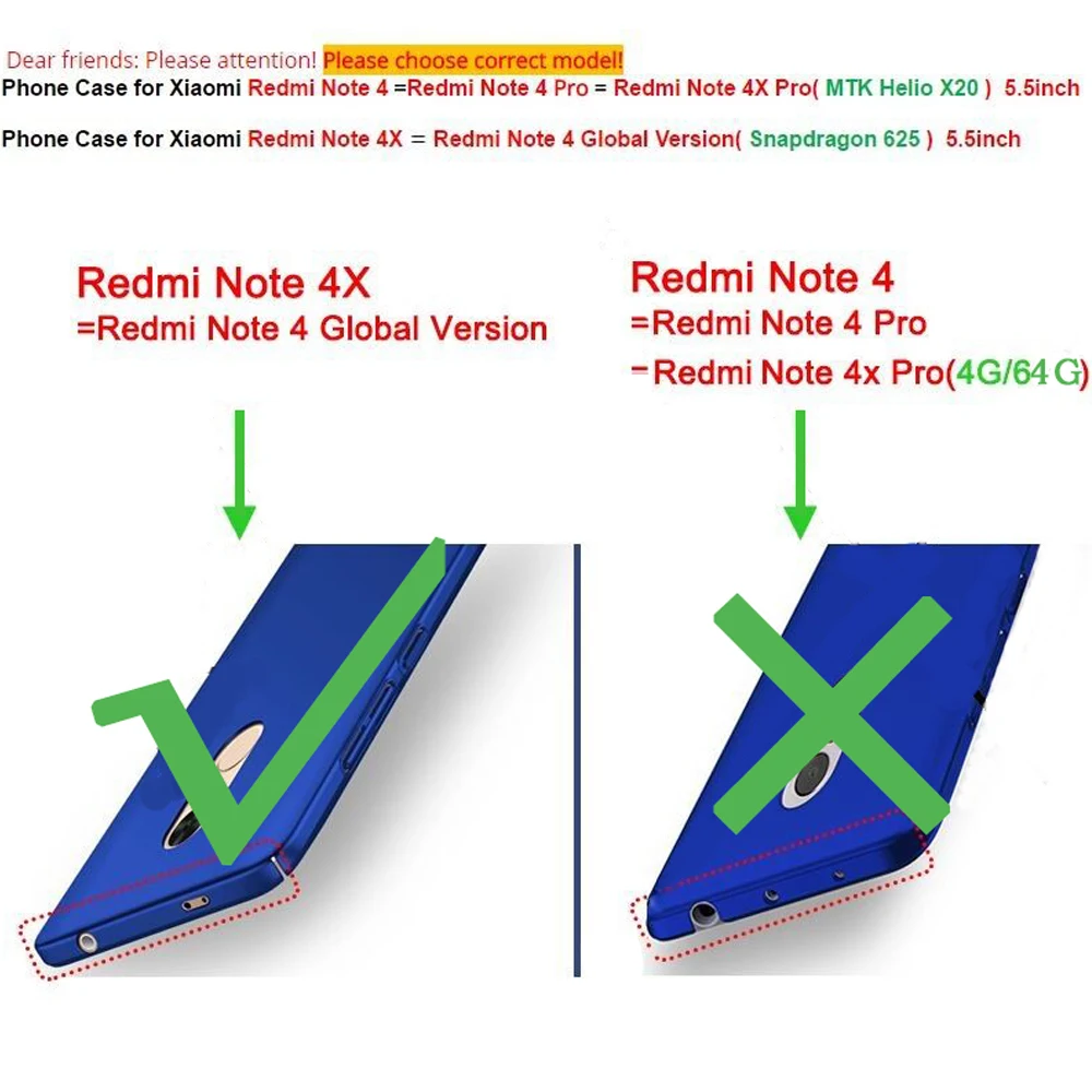 Роскошный Матовый чехол для Xiaomi Redmi Note 4X силиконовый с полной защитой 4 X оболочка |
