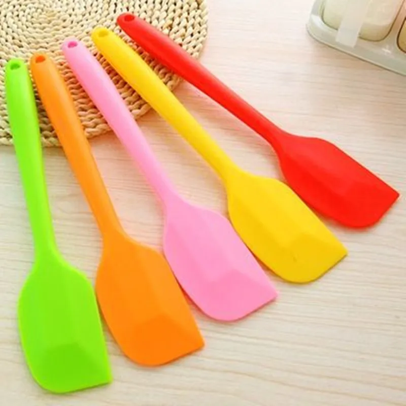2 шт./лот кухонный силиконовый шпатель для торта скребок смешивания теста щетка