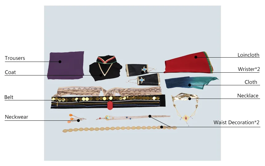 Костюм для косплея отогари Адониса Звезды Пейзаж южных земель и летних каникул