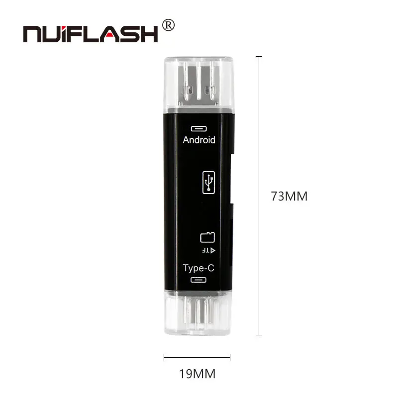 Type C и micro USB и USB 3 в 1 OTG кард-ридер высокоскоростной USB3.0 Универсальный OTG TF/SD для Android компьютера удлинители