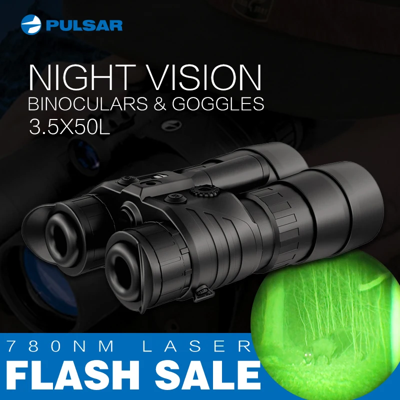 Пульсар 3.5X50L бинокль ночного видения устройства инфракрасные очки Охотничий