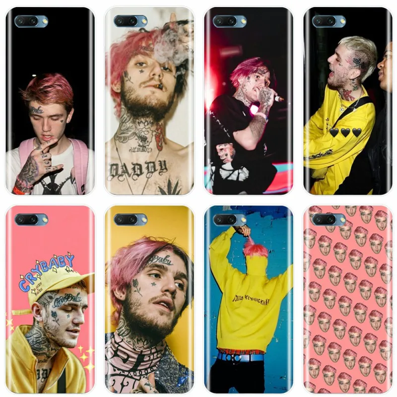 Чехол Lil Peep для Apple iPhone мягкий силиконовый чехол из ТПУ телефона Huawei MATE 7 8 9 10 20 pro Honor