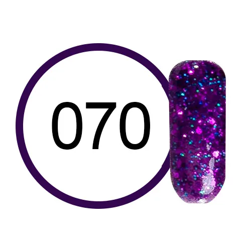 MSHARE Bling colors УФ-гель для ногтей Блеск Платиновый Гель-лак гель лак Vernis Полупостоянный MS009 - Цвет: 070