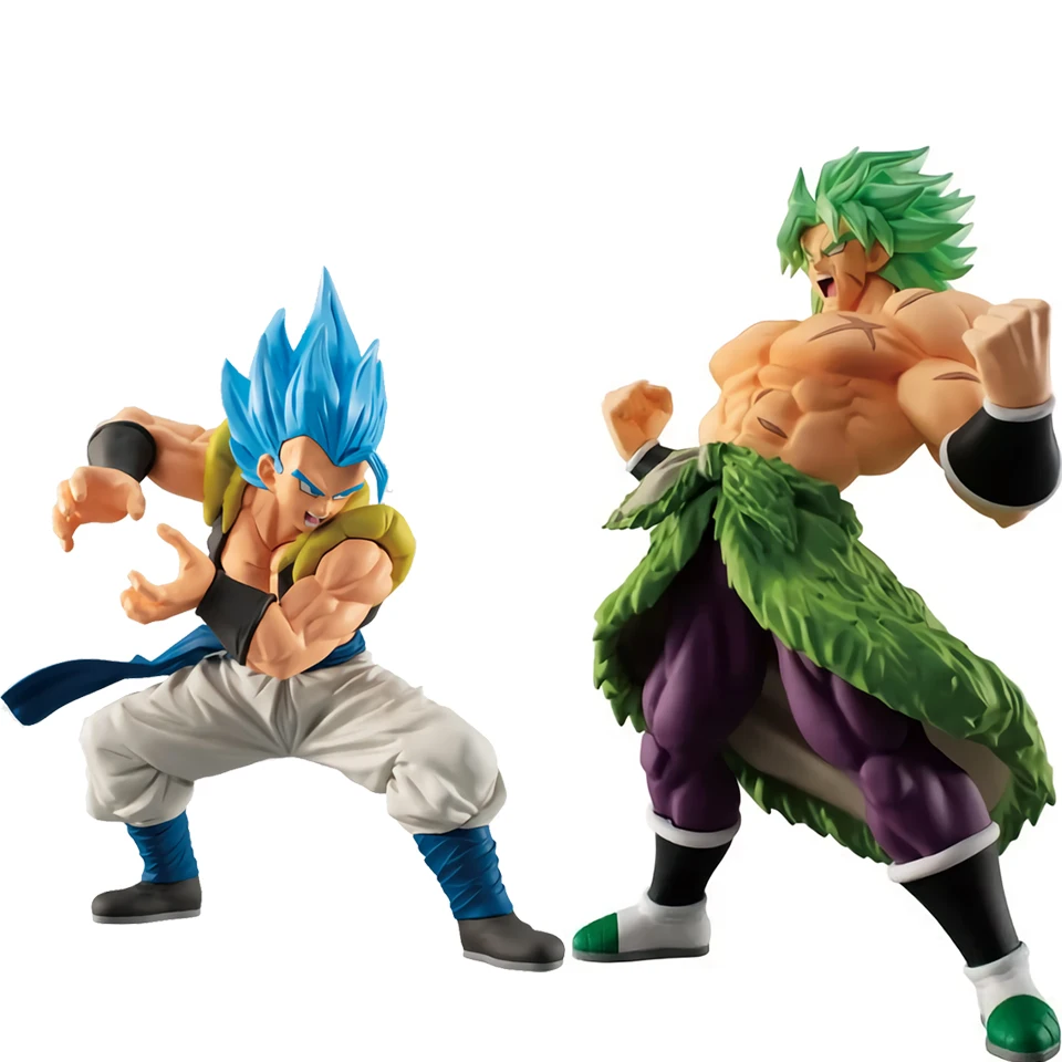 Tronzo Оригинальные Bandai укладки из мультфильма «Жемчуг дракона Супер Saiyan Broly Gogeta pvc фигурка героя фильма Broly Broli Gogeta модель игрушки куклы