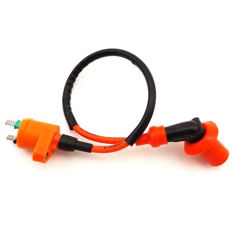 Катушка зажигания XLJOY для мотоцикла Honda NQ50 NB50 Elite Spree SA50 CH80 DIO TRX125 TRX200 TRX200D TRX200SX TRX250