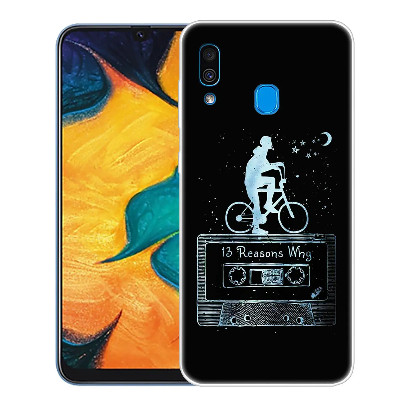 Lavaza 13 причин почему netflix жесткий чехол для телефона Samsung Galaxy A70 A60 A50 A40 A30 A20 A10 M10 M20 M30