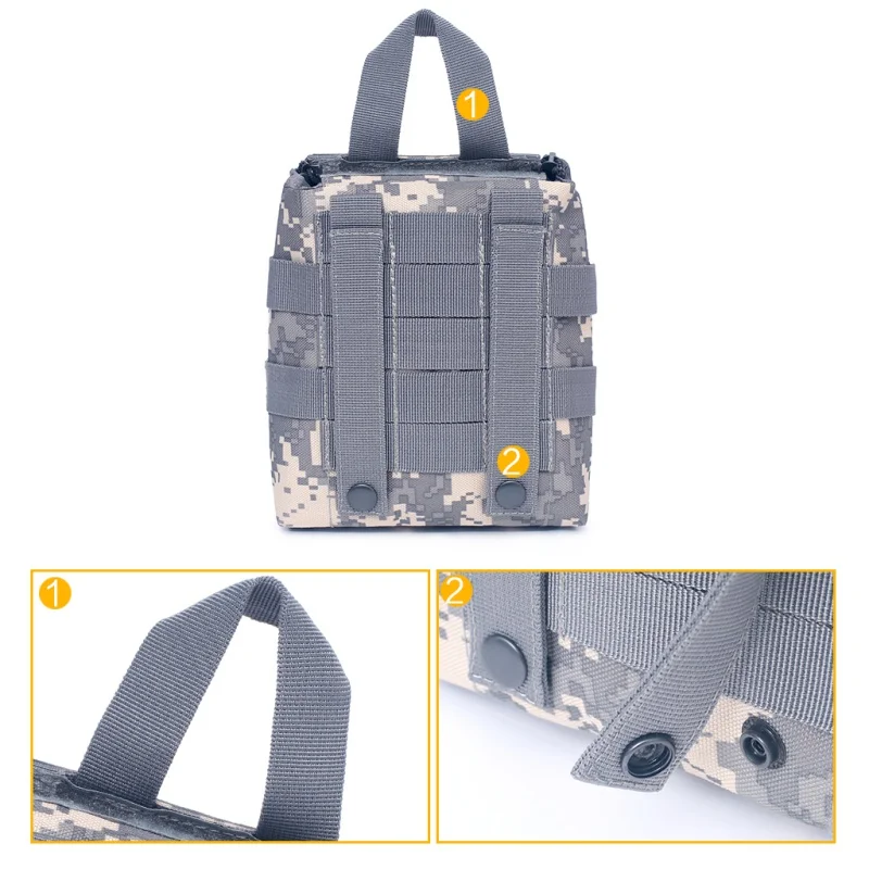 Сумки на открытом воздухе Тактические Molle EDC Охотничий пояс Сумка для выживания снаряжение сумка аптечка сумка Медицинский Набор сумка аварийный